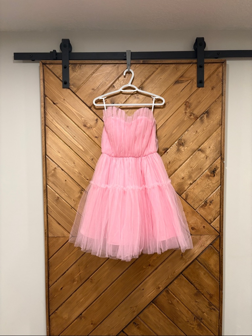 Forever Unique Pink Tulle Party Mini Dress New With Tags Size 2